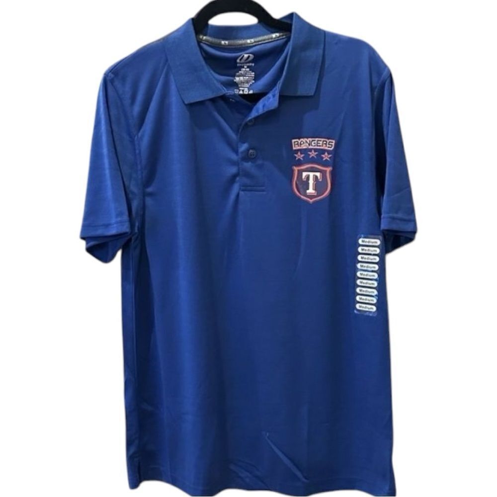 Dynasty Texas Ranger Baseball polo shirt, short sleeve, nwt